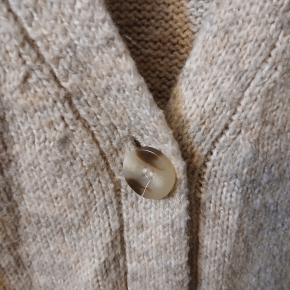 A.N.A Tunic Cardigan, Brown, XL - Picture 4 of 4